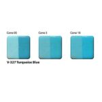 AMACO Velvet Underglaze - V-327 Turquoise Blue (16 Fl Oz (Pack of 1)) - Image 3