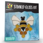 Rainbow Art Glass Stained Glass Kit - Multicolored (7.25" W x 7" H)