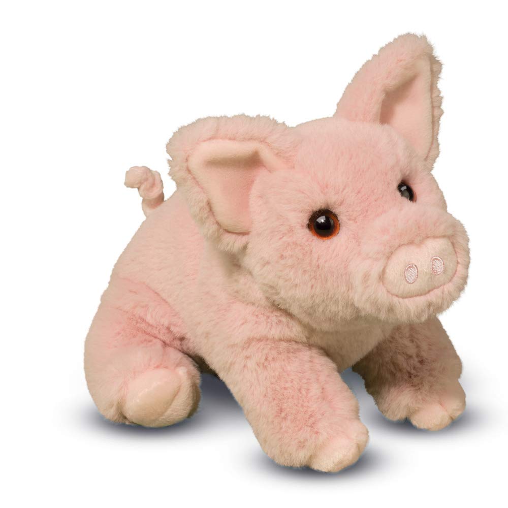 513vr7vXNIL Douglas Pinkie Pig Plush - Image 1