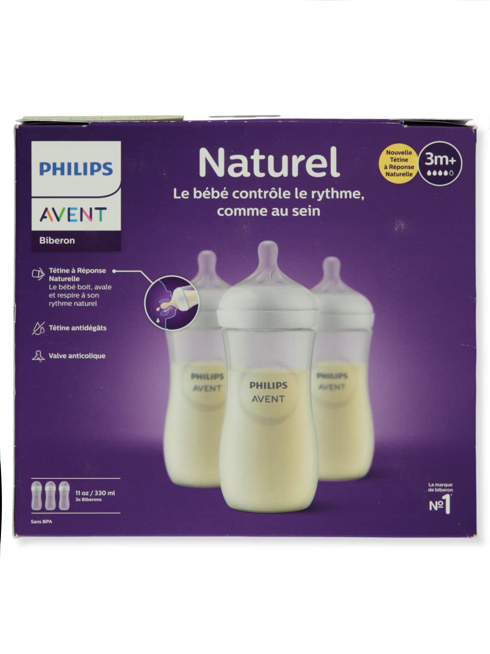 51EFYBi006L Avent Wide Neck Bottles - Image 1
