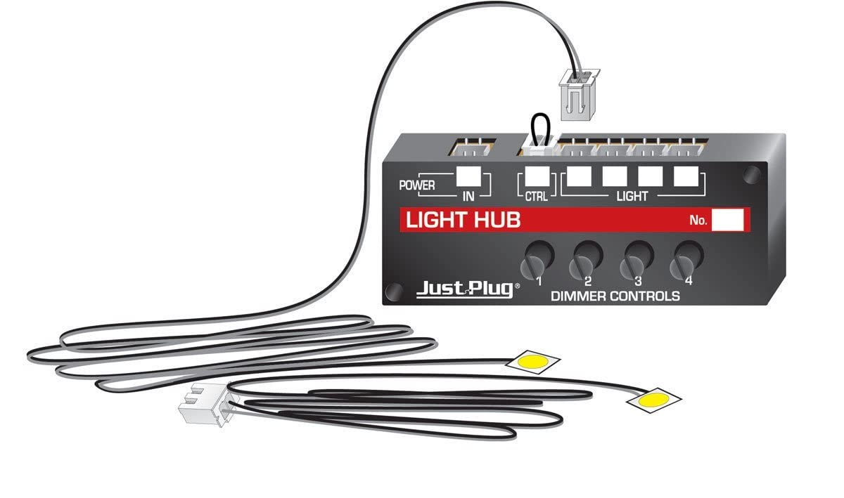 51lyLbIqevL Woodland Scenics Lights & Hub Set - Image 1