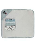 Disney Baby Mickey Mouse Hooded Towel Set - Image 2