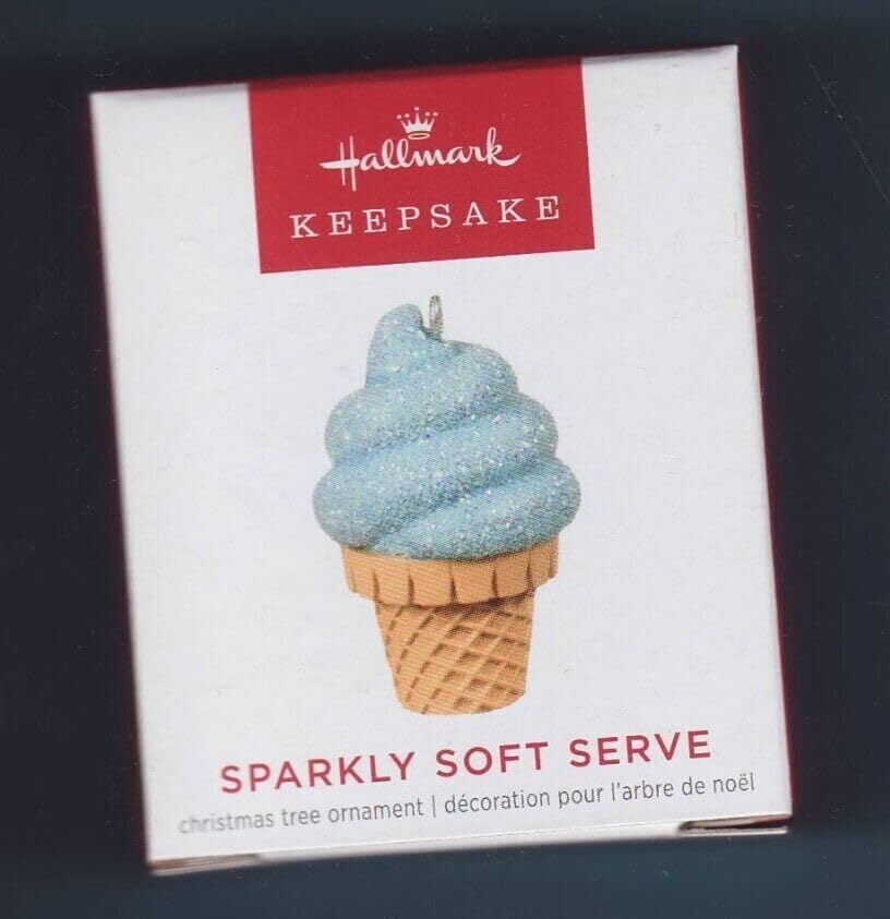 51pQUxRvL Hallmark Sparkly Soft Serve Ornament - Image 1