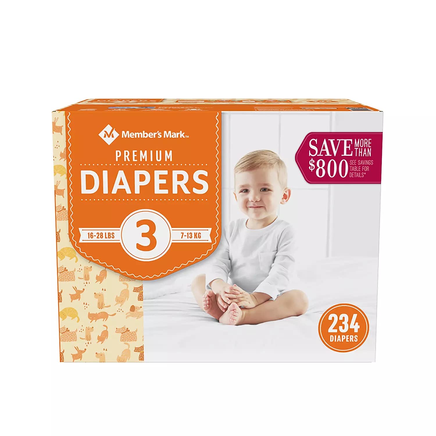 61-zTTBKGDS Members Mark Premium Diapers - Image 1