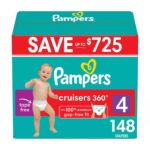 Pampers Cruisers 360 Diapers - Trust Pampers, the #1 pediatrician recommended brand [B0GMHBD91V]