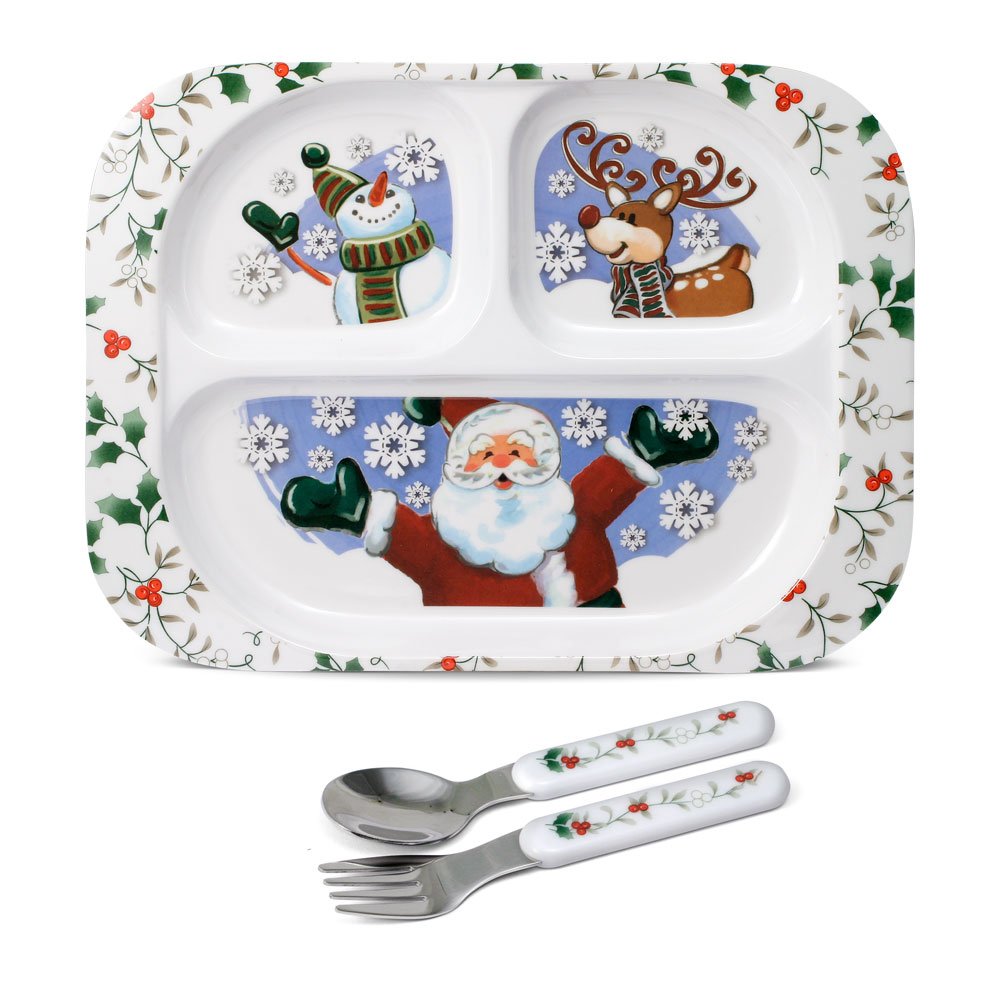 610slEJW6aL Winterberry Santa Children's Set - Image 1