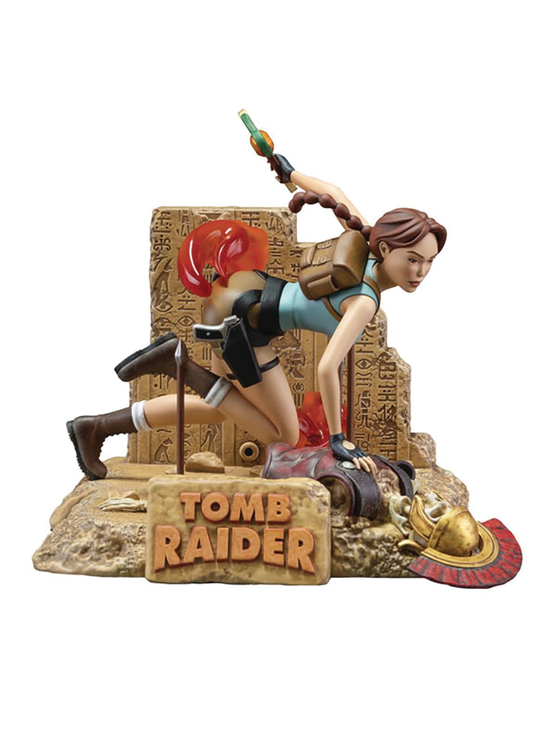 618D7nDHPAL Dark Horse Lara Croft Statue - Image 1
