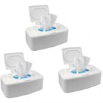 White Wipe Dispenser Box