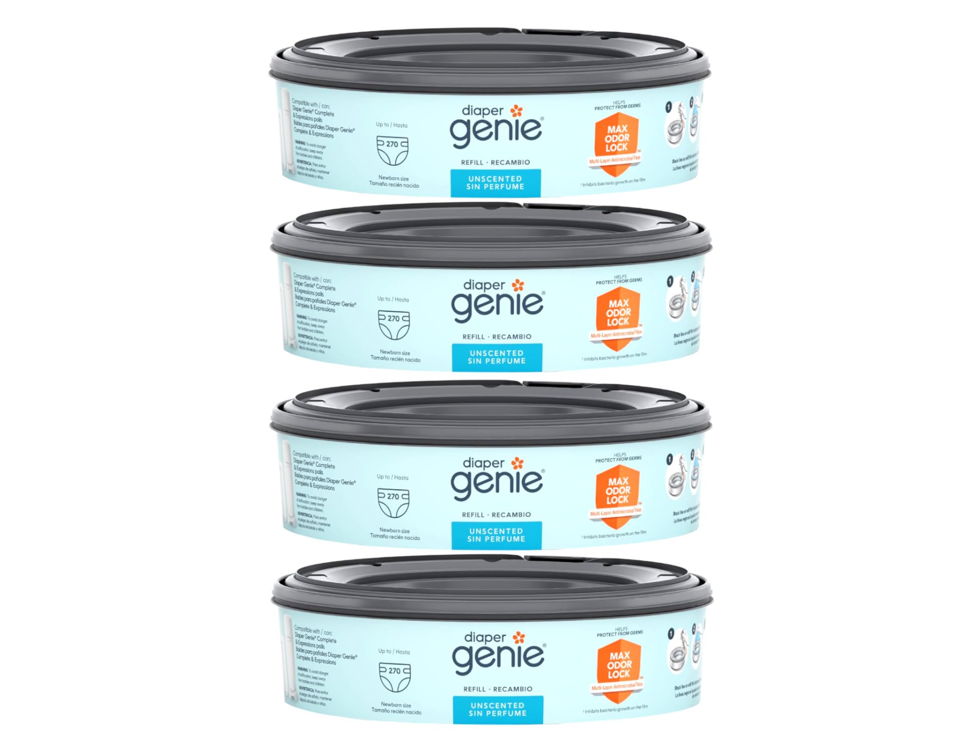 61CEESDOsTL Diaper Genie Refills - Image 1