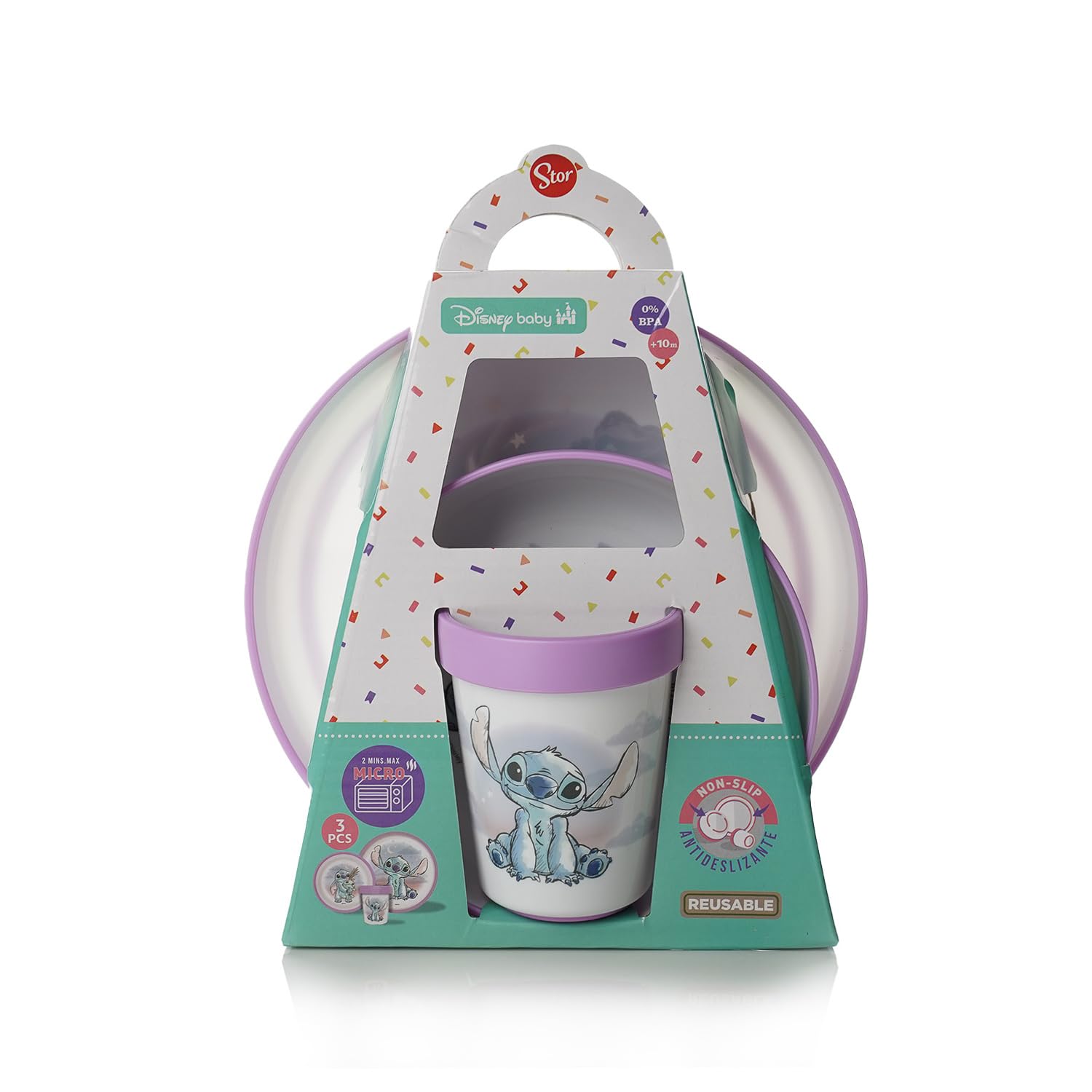 61ICWsS6deL Disney Lilo & Stitch Meal Set - Image 1