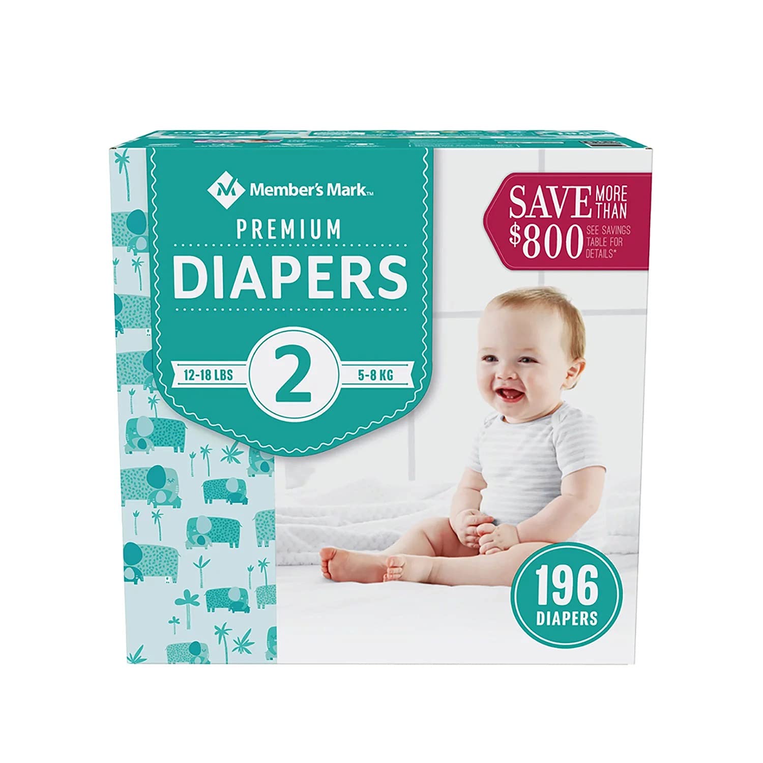 61O-FAJ-lUS Premium Baby Diapers Size 2 - Image 1