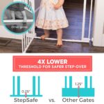 Toddleroo by North States North States StepSafe Baby Gate - White - Image 2