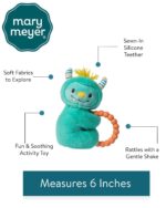 Mary Meyer Baby Rattle - Mookie Monster (6-Inches) - Image 3