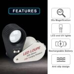 Portable 20x Jewelers Loupe - Image 4