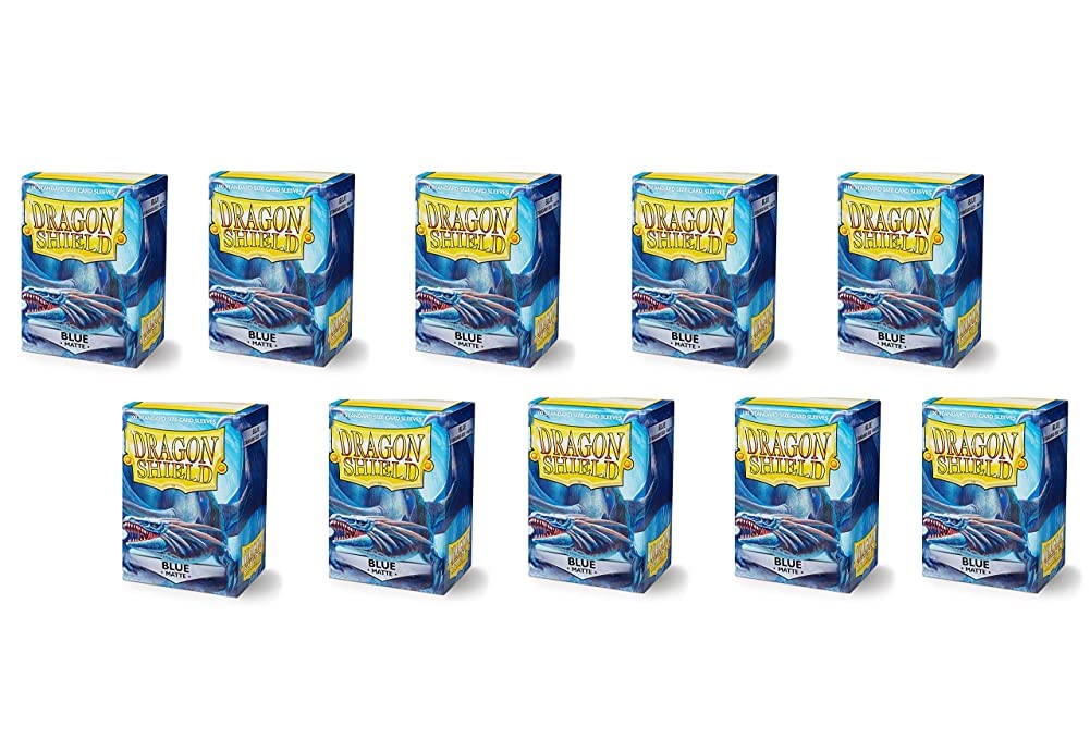 61fIbFOghOL Dragon Shield Card Sleeves - Toys & Games (Clear front & Blue back. Like a cerulean pearl from the deep sea.) - Image 1