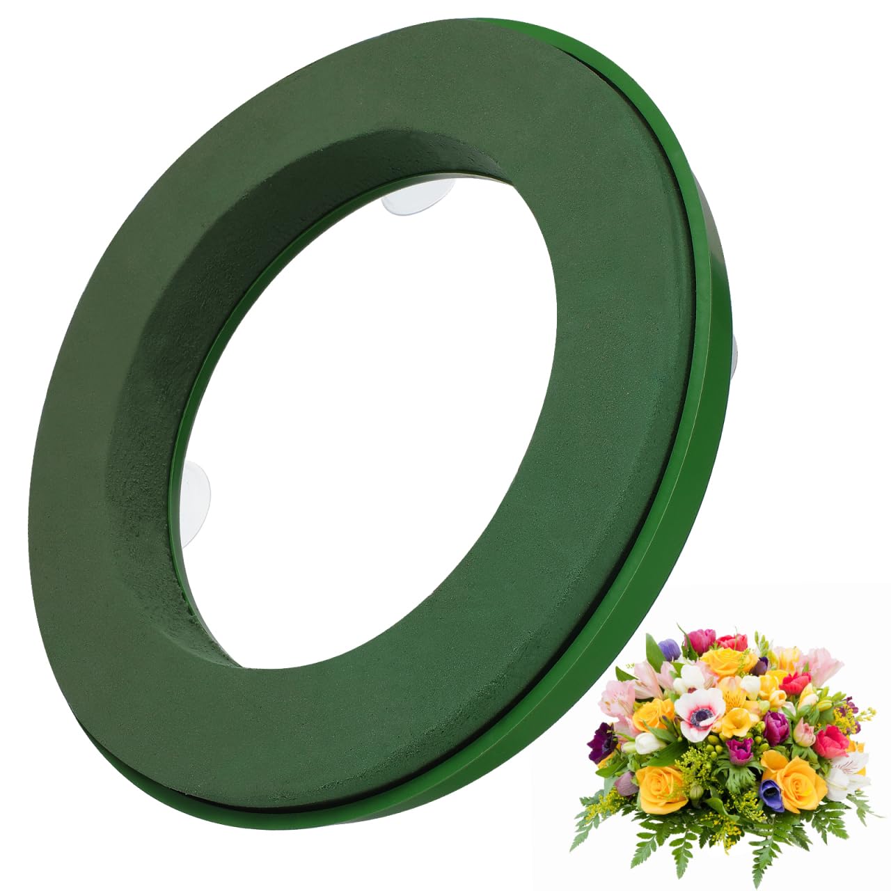 61hIZYVSArL Suction Cup Floral Foam Ring - Image 1