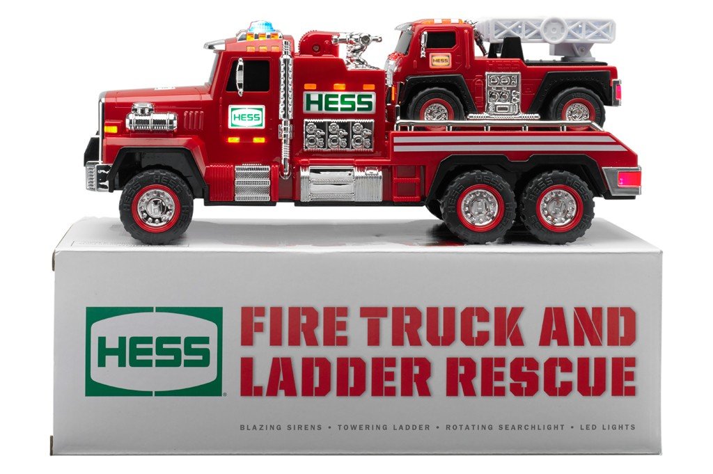 61iBTcV03WL Hess 2015 Fire Truck & Ladder Rescue - Image 1