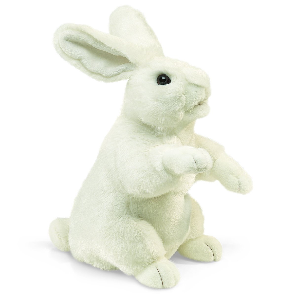61jTP122TyL Folkmanis White Rabbit Puppet - Image 1