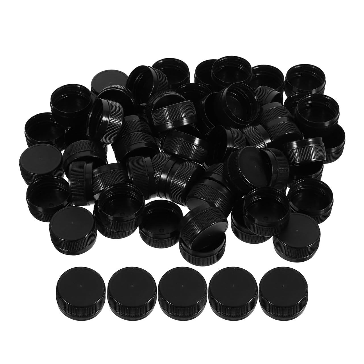 61kk0m-ithL Plastic Bottle Caps 100-Pack - Image 1