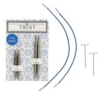 ChiaoGoo Twist Short Combo - Red (5 Millimeters)
