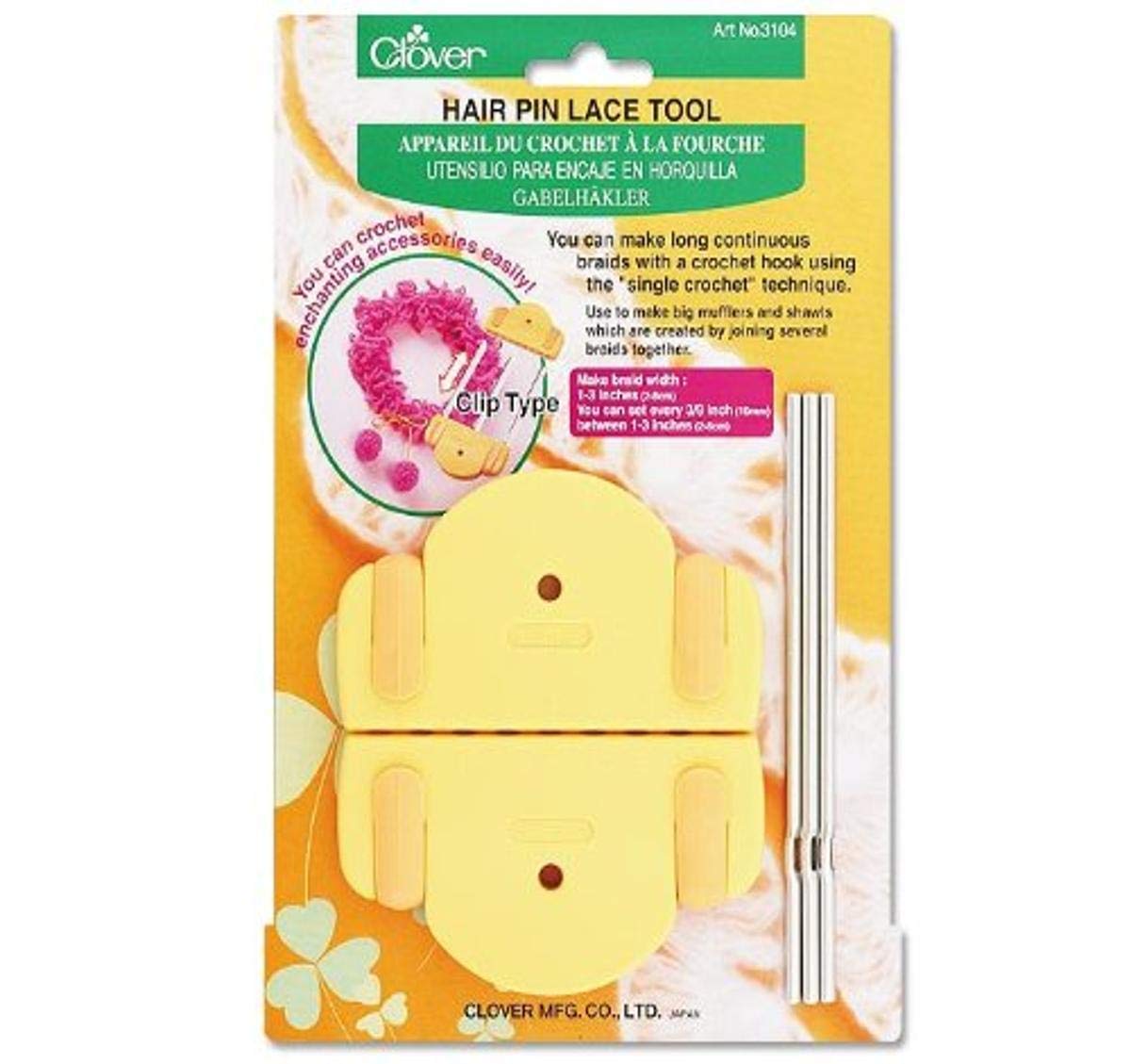 61sJHFPO2cL Clover Hair Pin Lace Tool - Image 1