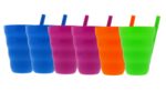 Arrow Home Sip A Cup with Built-in Straw