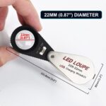 Portable 20x Jewelers Loupe - Image 5