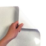 Siser Glitter HTV Roll - Rainbow White (12" x10ft) - Image 2