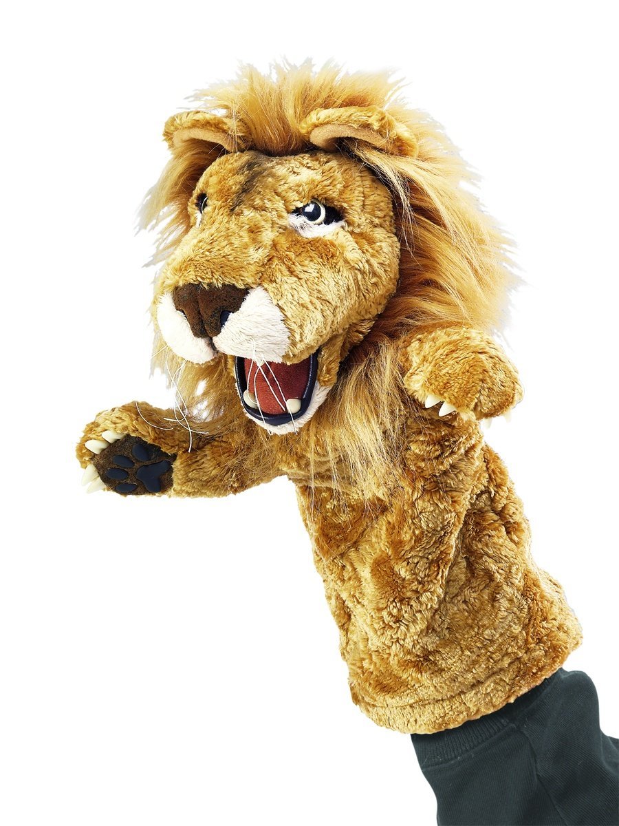 7163u6x3vHL Folkmanis Lion Puppet - Image 1