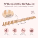 Wooden Chunky Blanket Loom - Image 4