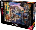 Anatolian 3000 Piece Puzzle - Italian Sunset Coast (3000 pcs Jigsaw puzzle) - Image 2