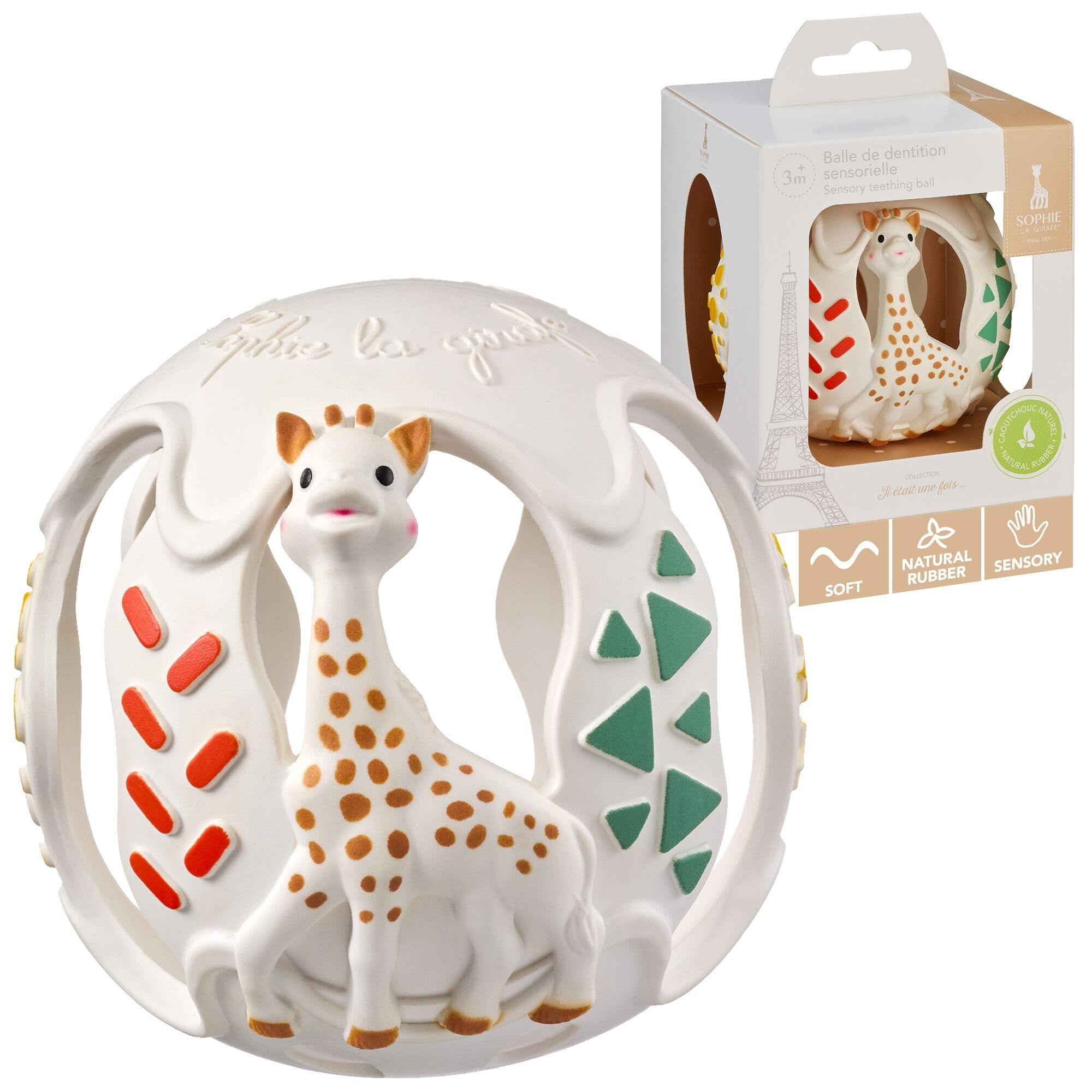 71Bx4tyNrUL Sophie Sensory Teething Ball - Image 1