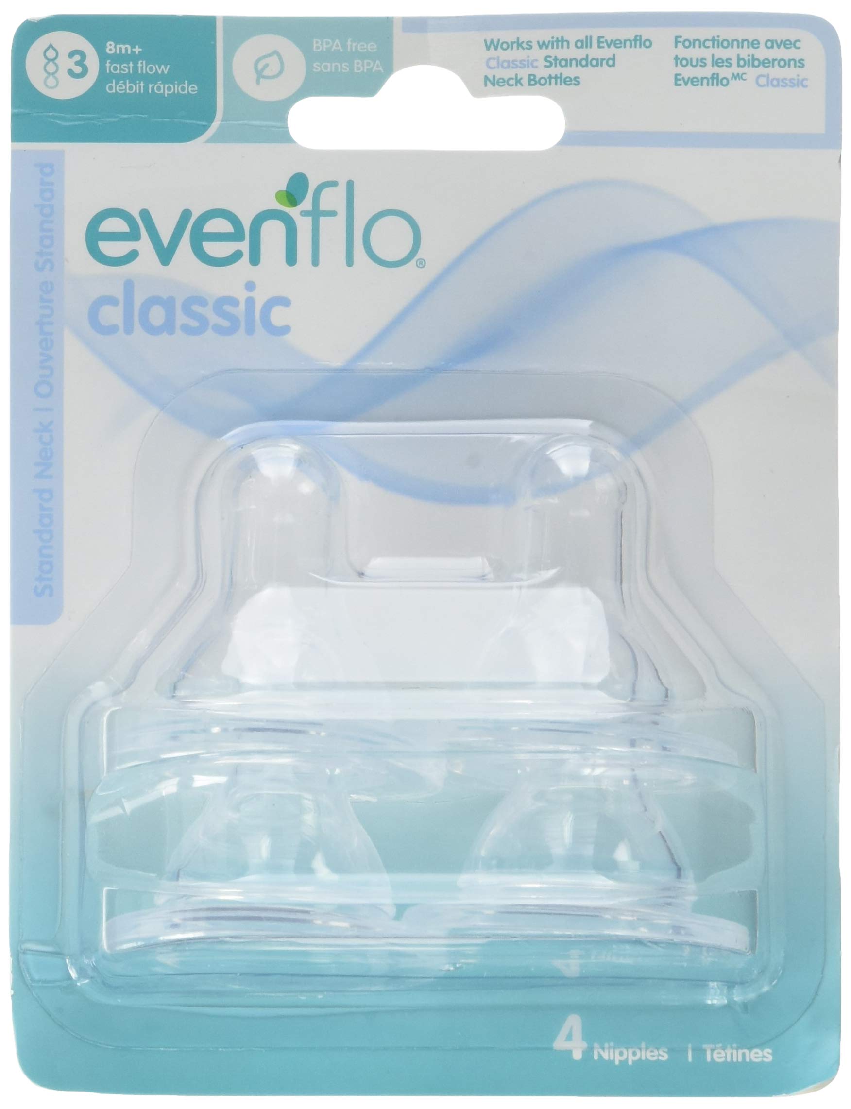 71CjnJFJtWL Evenflo Fast Flow Nipples - Image 1