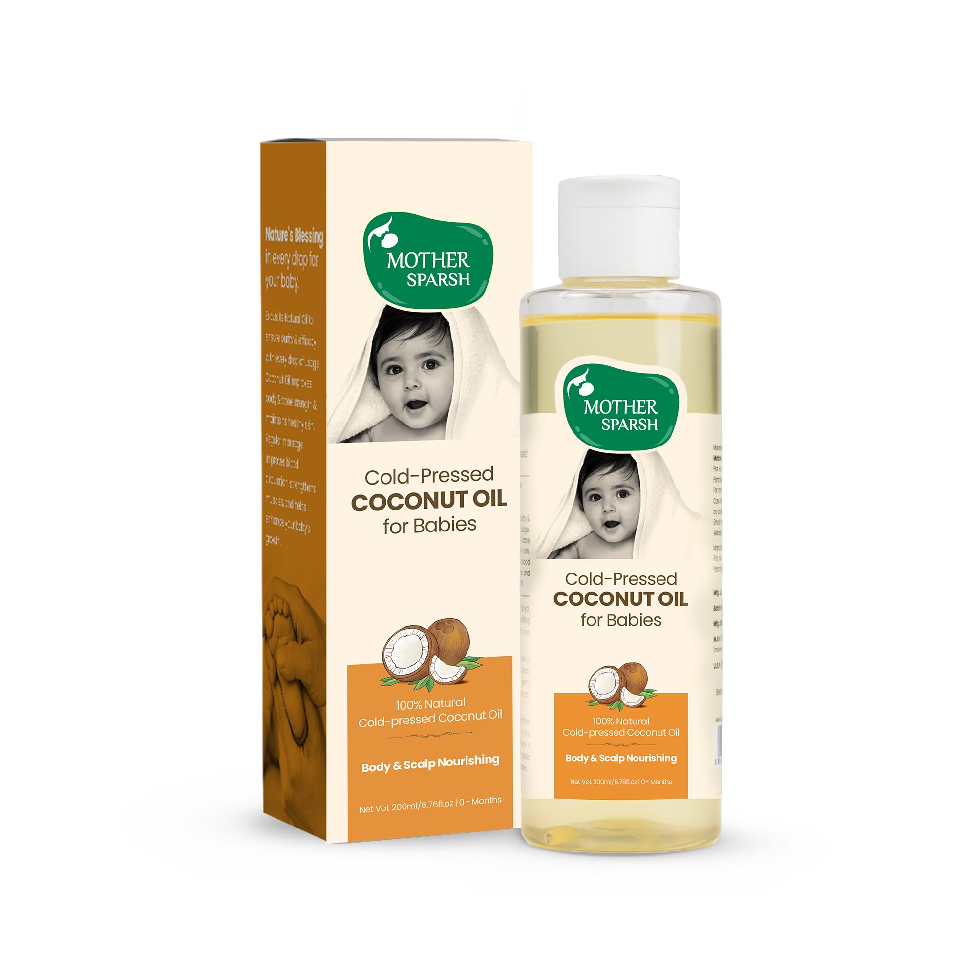 71G8U6ftjZL Coconut Oil for Babies - Image 1