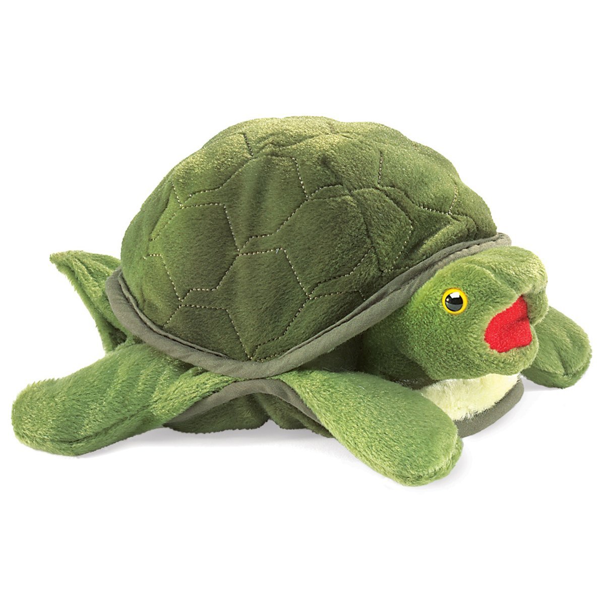 71IultixyNL Folkmanis Baby Turtle Puppet - Image 1