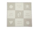 Barefoot Dreams Baby Blanket - Cream/Stone (30"x30") - Image 2