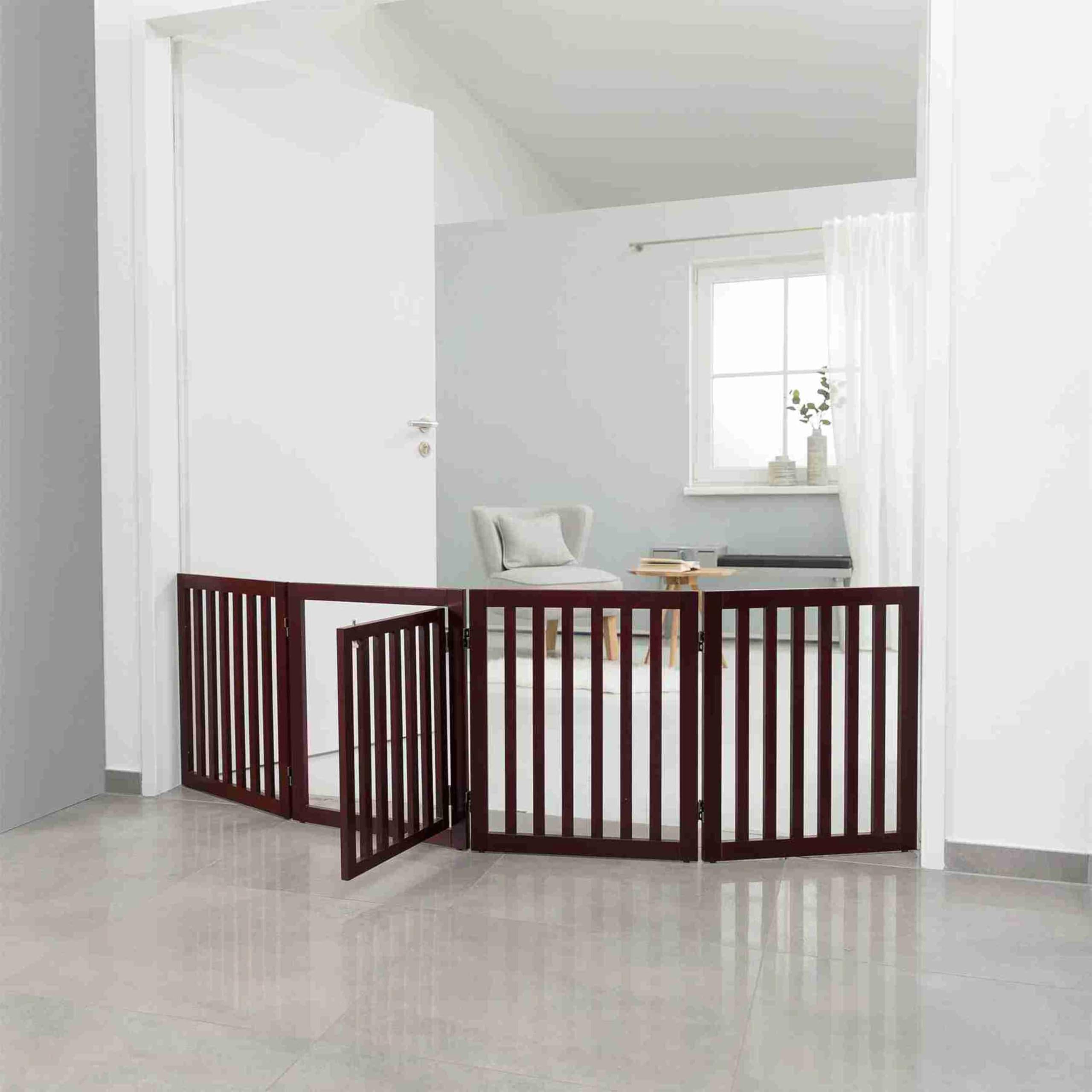 71LbaJzSiXL TRIXIE Freestanding Pet Gate - Image 1