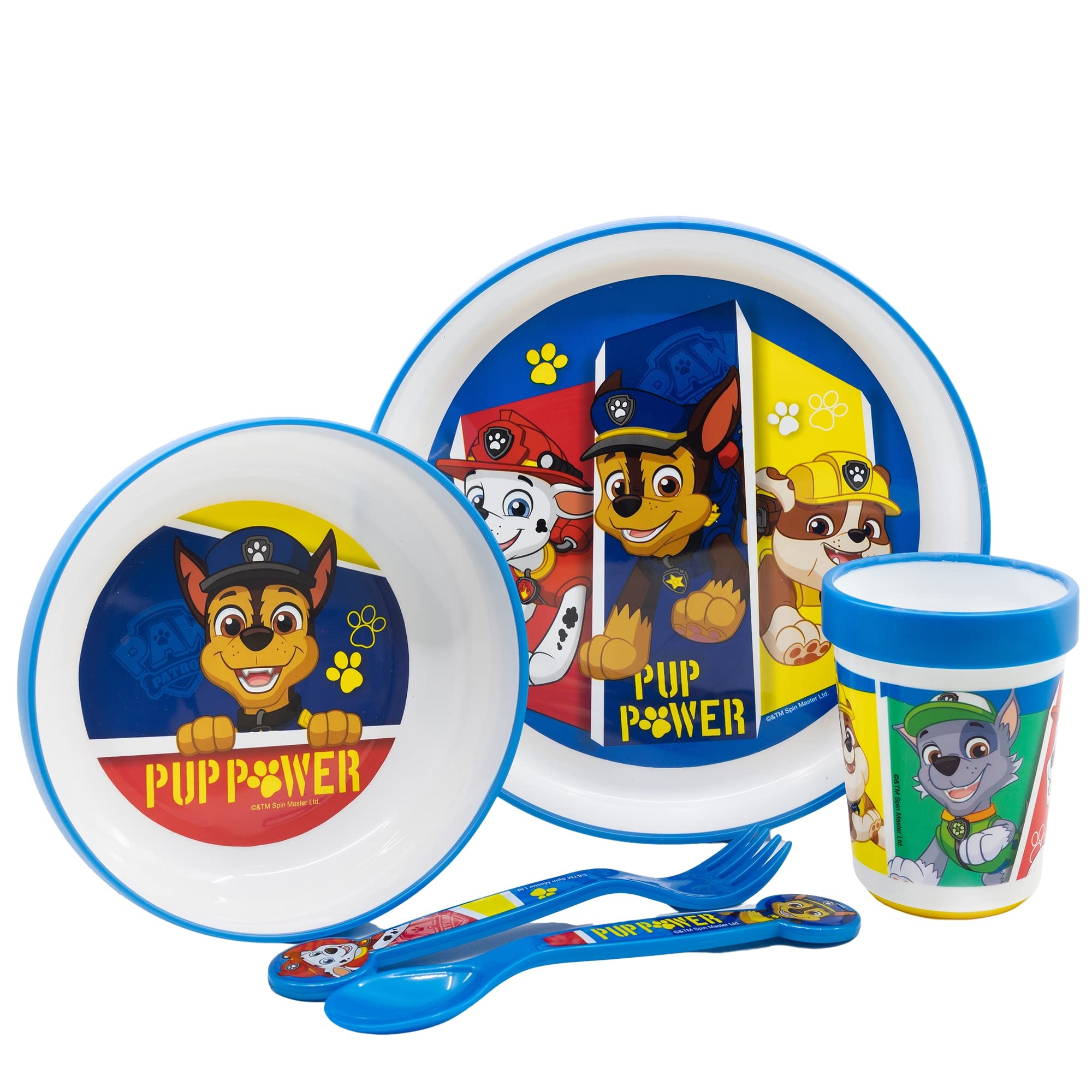71M1dzYaV0L Stor Paw Patrol Dinnerware Set - Image 1