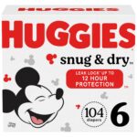 Huggies Snug & Dry Diapers - Multi-color (Size 6)