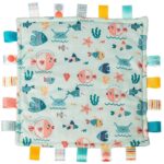 Taggies Baby Security Blanket - Fishies (One Size)