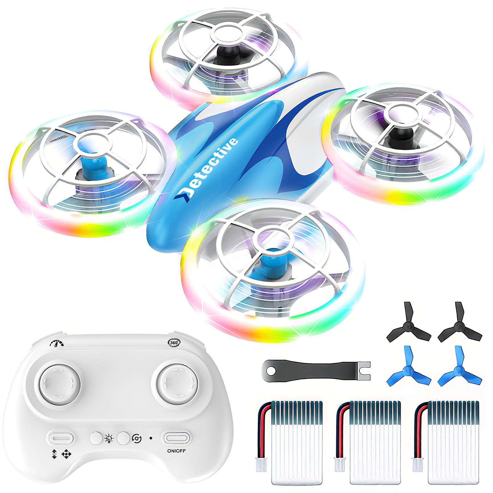 71OIRY8AXrL Kids Mini Drone with LED Light - Image 1