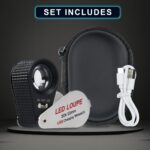 Portable 20x Jewelers Loupe - Image 9