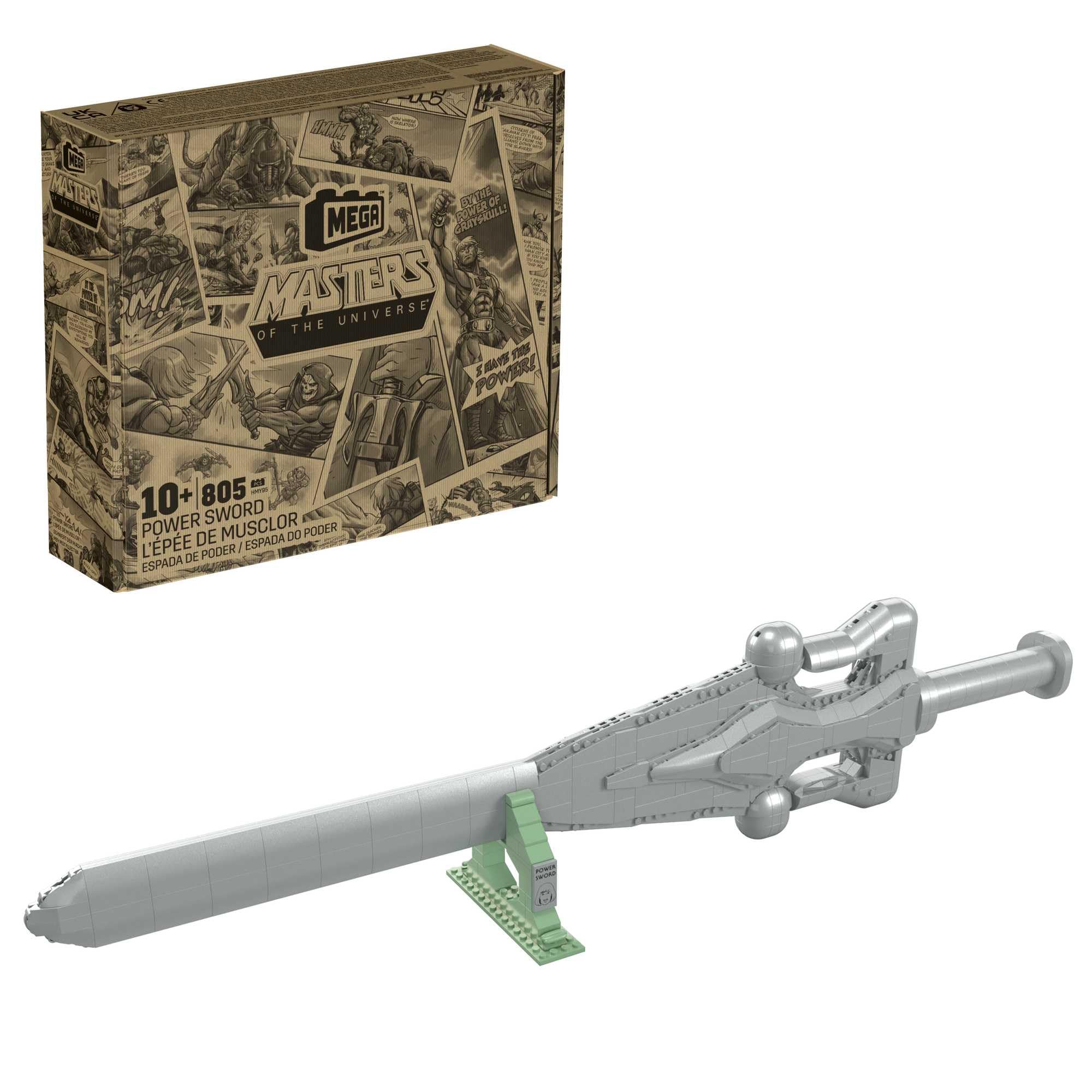 71Z01GoJvoL Masters of The Universe Power Sword Set - Image 1