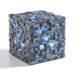 Minecraft Diamond Ore Replica