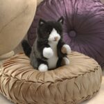 Folkmanis Tuxedo Kitten Hand Puppet - Image 2