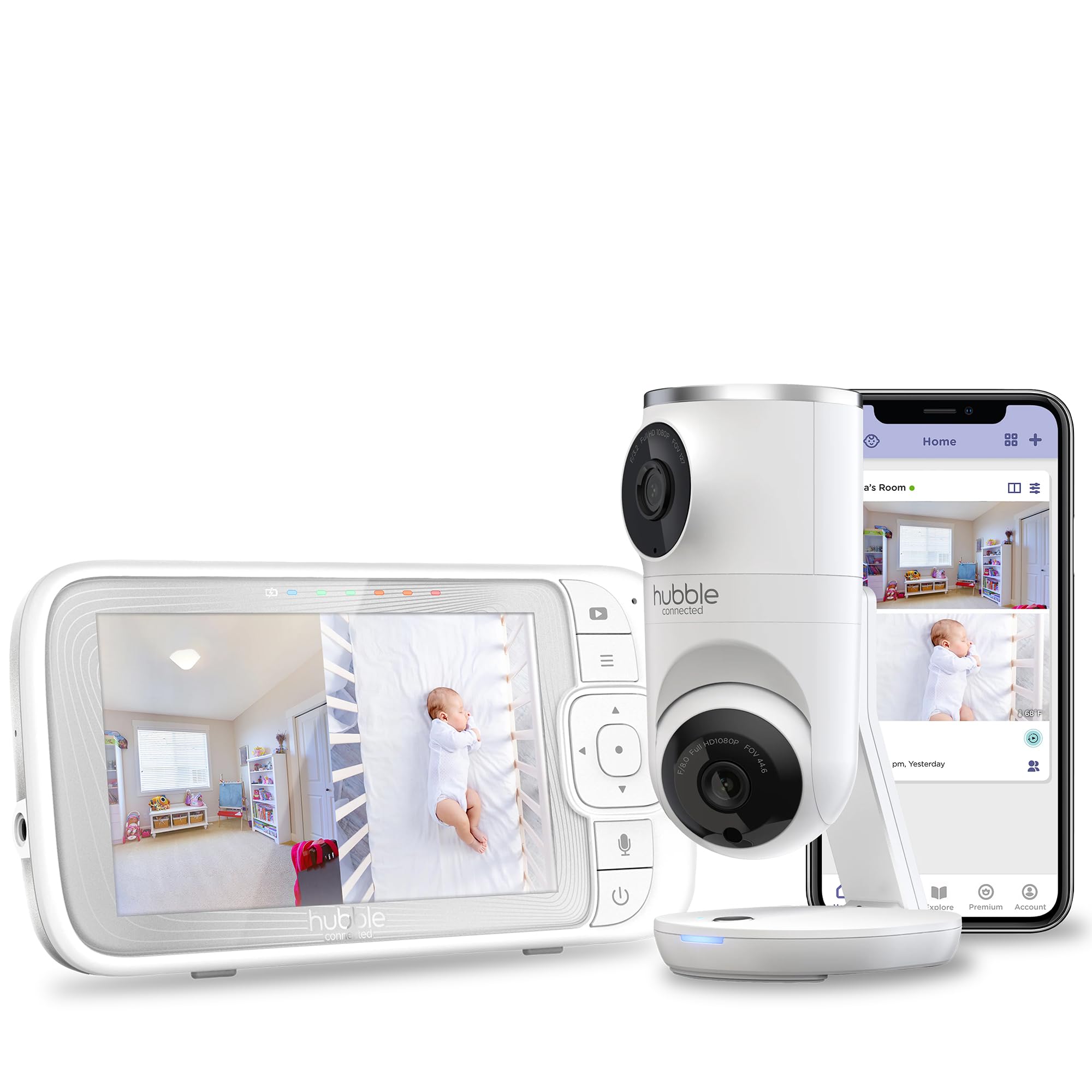 71bjb477YL Hubble Dual Vision Baby Monitor - Image 1