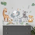 Decalmile Animal Wall Decals