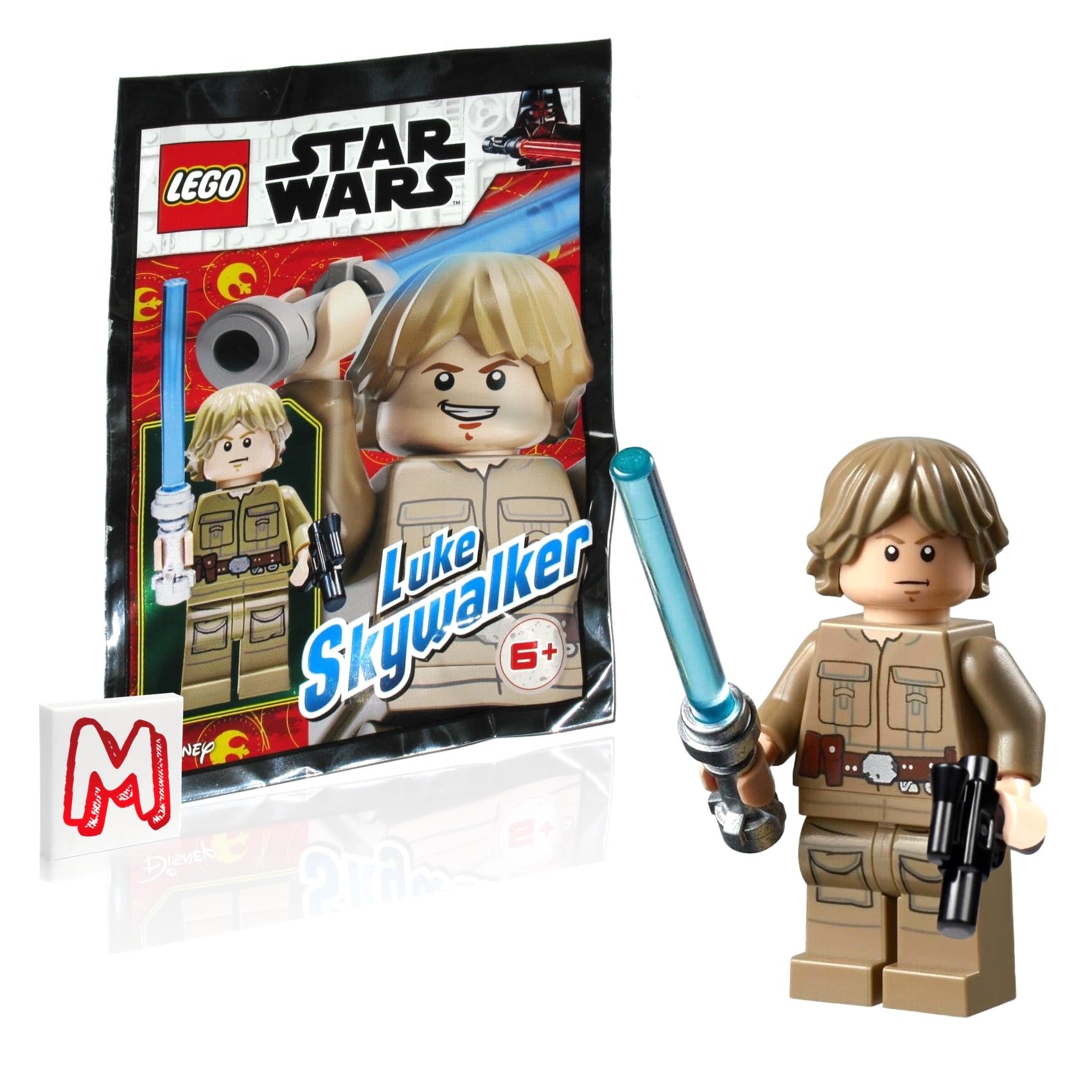 71eQ-Xbc9UL Luke Skywalker Cloud City Minifigure - Image 1