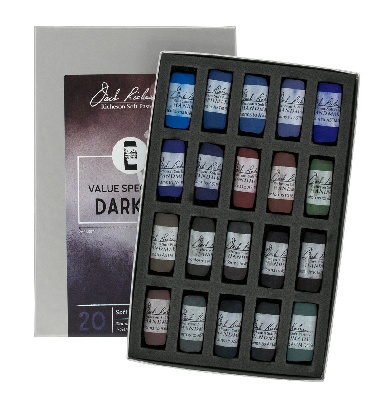 71h2lPas5mL Jack Richeson Richeson Soft Pastels Set - Mult Colored (1 Count (Pack of 1)) - Image 1