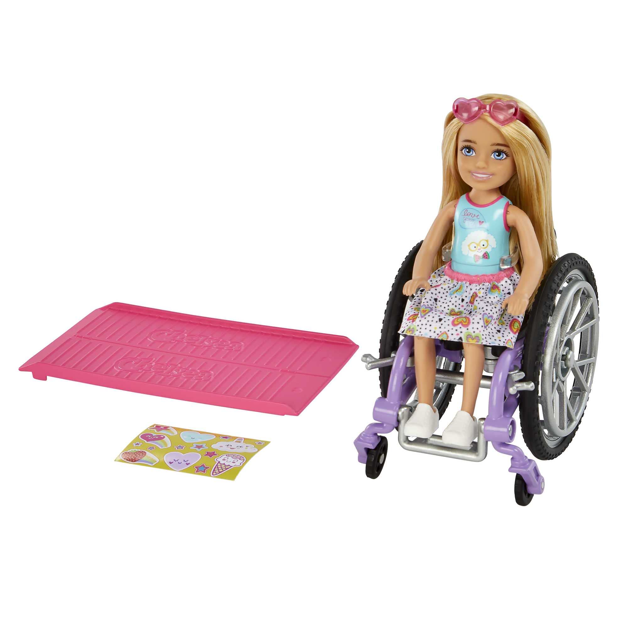 71lQIkvoTL Barbie Chelsea Wheelchair Doll - Image 1